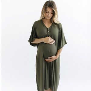 Dwell + Slumber Caftan in sold out olive